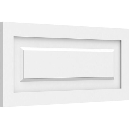 Ekena Millwork Harrison Raised Panel Decorative Wall Panel, 28"W x 12"H x 5/8"P WALP28X12X062HAR